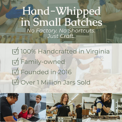 Hearth & Homestead Whipped Beef Tallow for Skin & Face, Unscented, 1.3Oz | 100% Grass Fed & Finished, Eczema Cream & Body Butter, Only Organic Ingredients, for Skin & Face