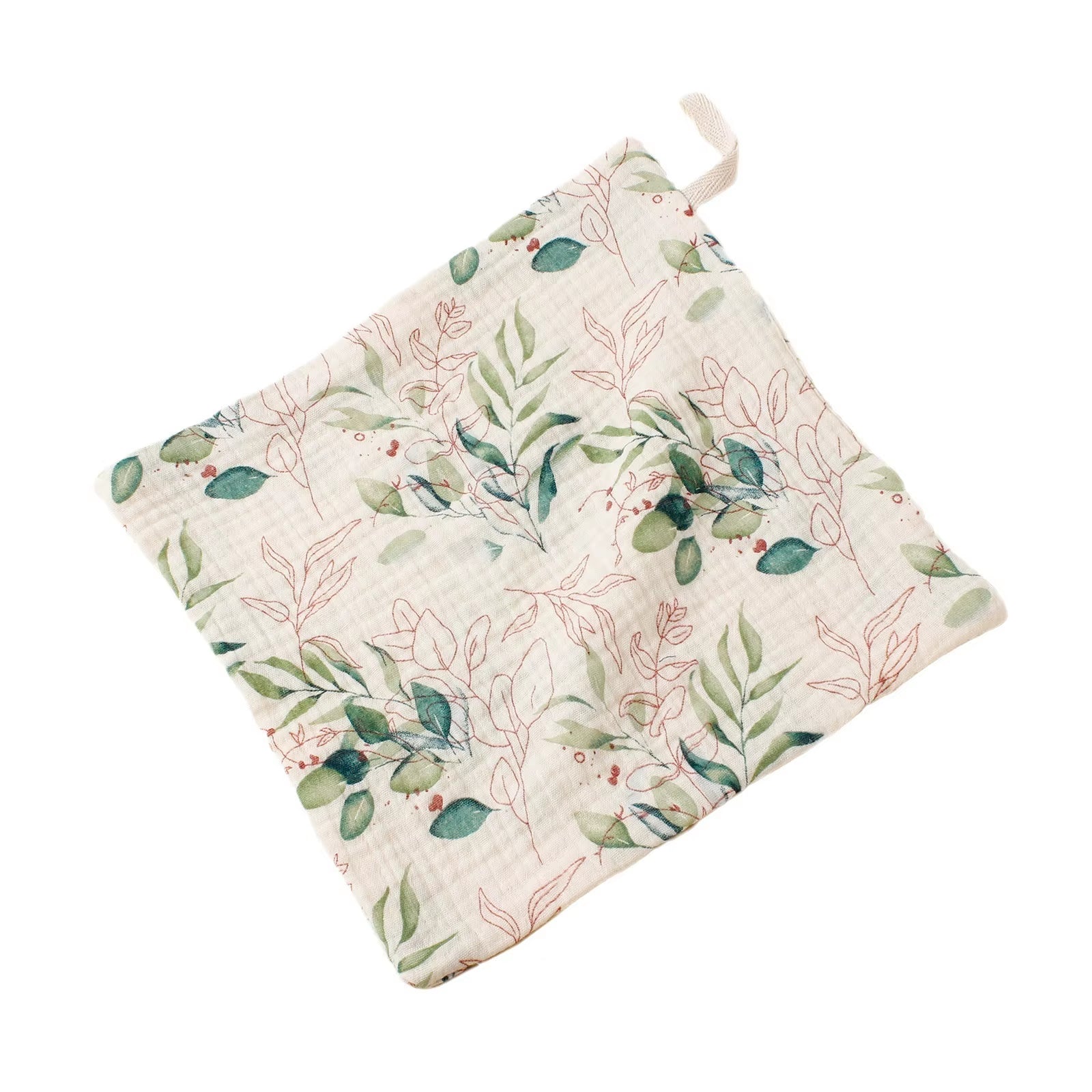 Multicolor 100% Natural Premium Cotton Muslin Washcloths Soft Newborn Face Towel Wash Cloth for Sensitive Skin
